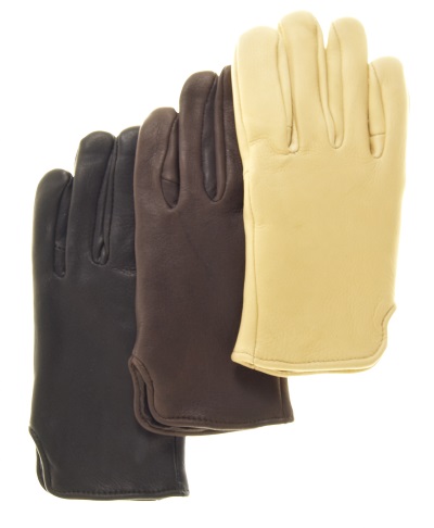 (image for) Overstock Geier Deerskin Lined Slip On Winter Gloves